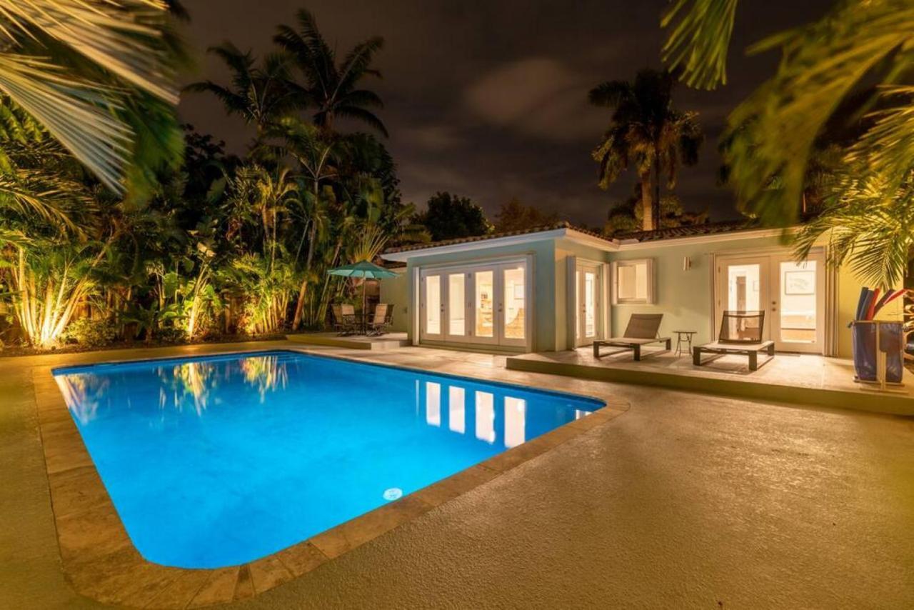 Luxurious Fort Lauderdale Pool Home Exterior foto